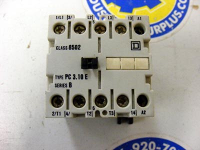 <B>Square D - </B>8502 PC 3.10 E Contactor Series B